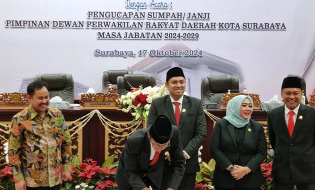PDIP Tetapkan Syaifuddin Zuhri Jadi Ketua DPRD Surabaya Periode 2024-2029