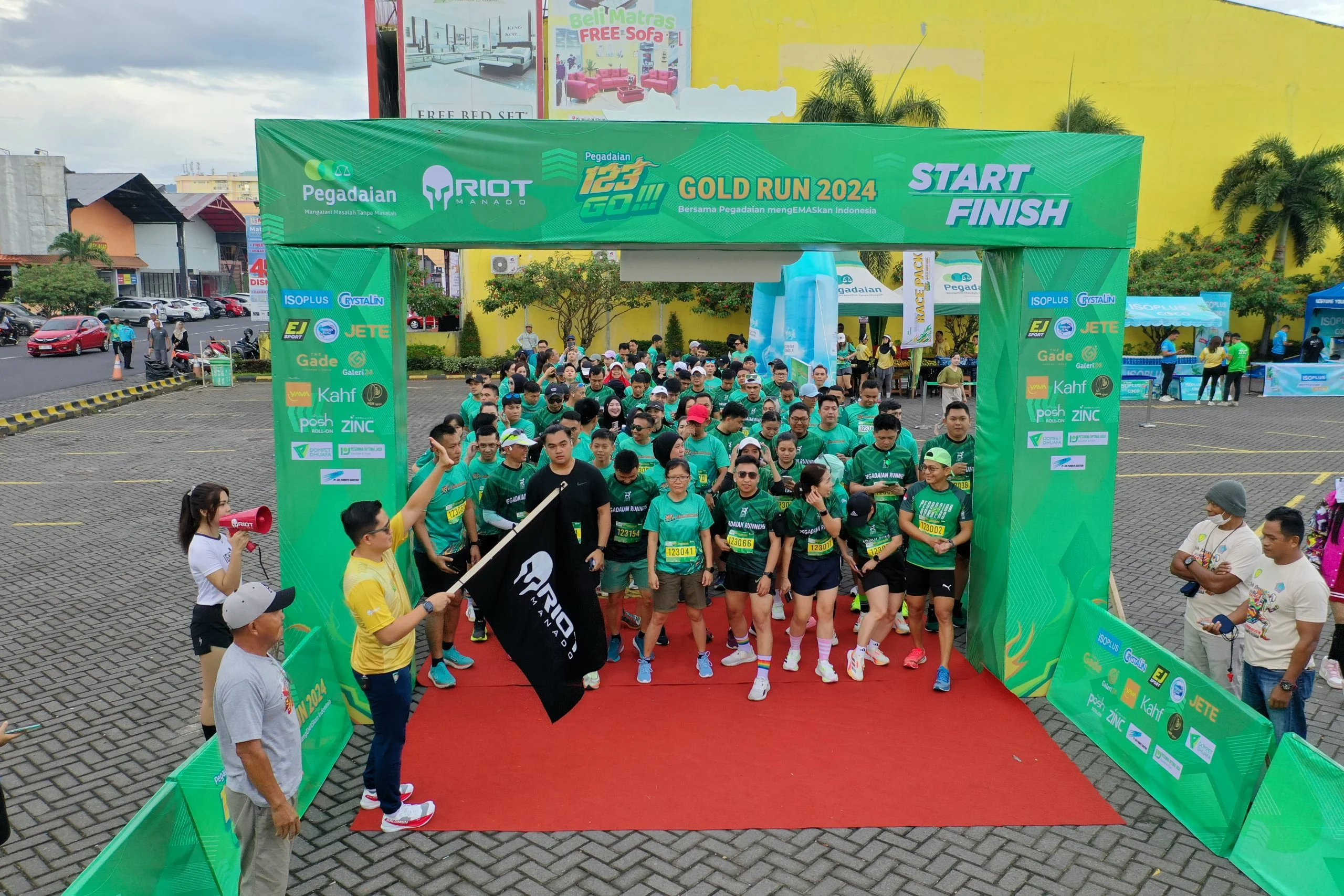 Pegadaian Gelar Tring! Golden Run 2026, Dari Lari Sehat Jadi Donasi Rp1,25 Miliar untuk Atlet Difabel