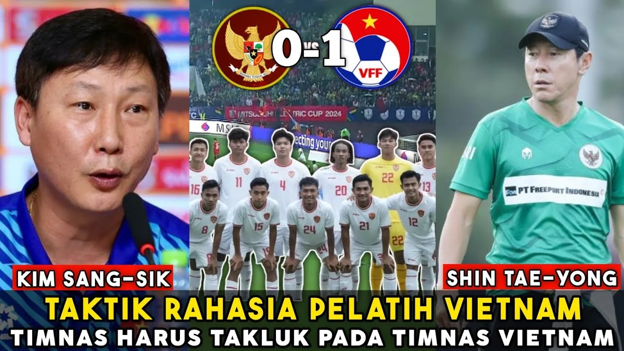 Pelatih Vietnam terkejut Indonesia memilih taktik bertahan