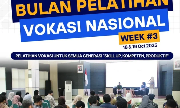 Pelatihan Vokasi Nasional 2026 Tahap 1 Dihadiri 10.405 Peserta