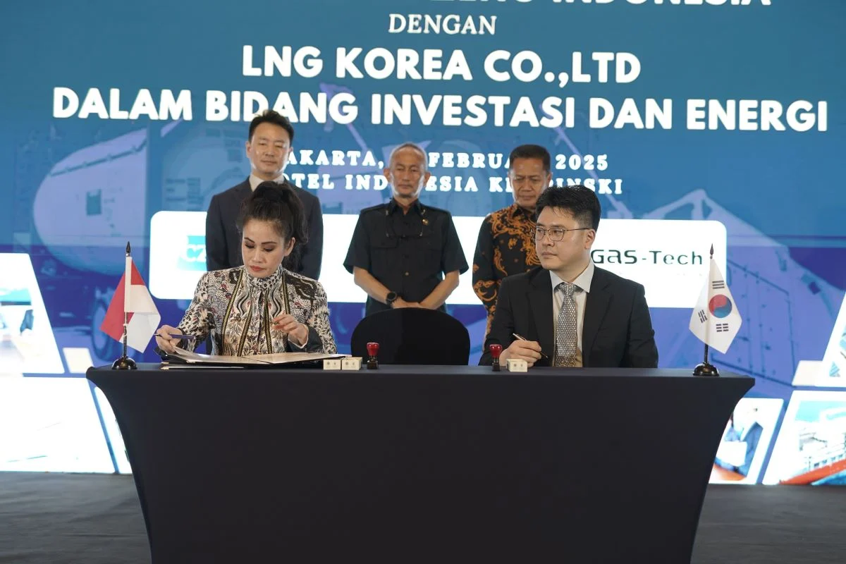Pemerintah Indonesia Tanggapi Permintaan Korea Selatan atas Suplai LNG