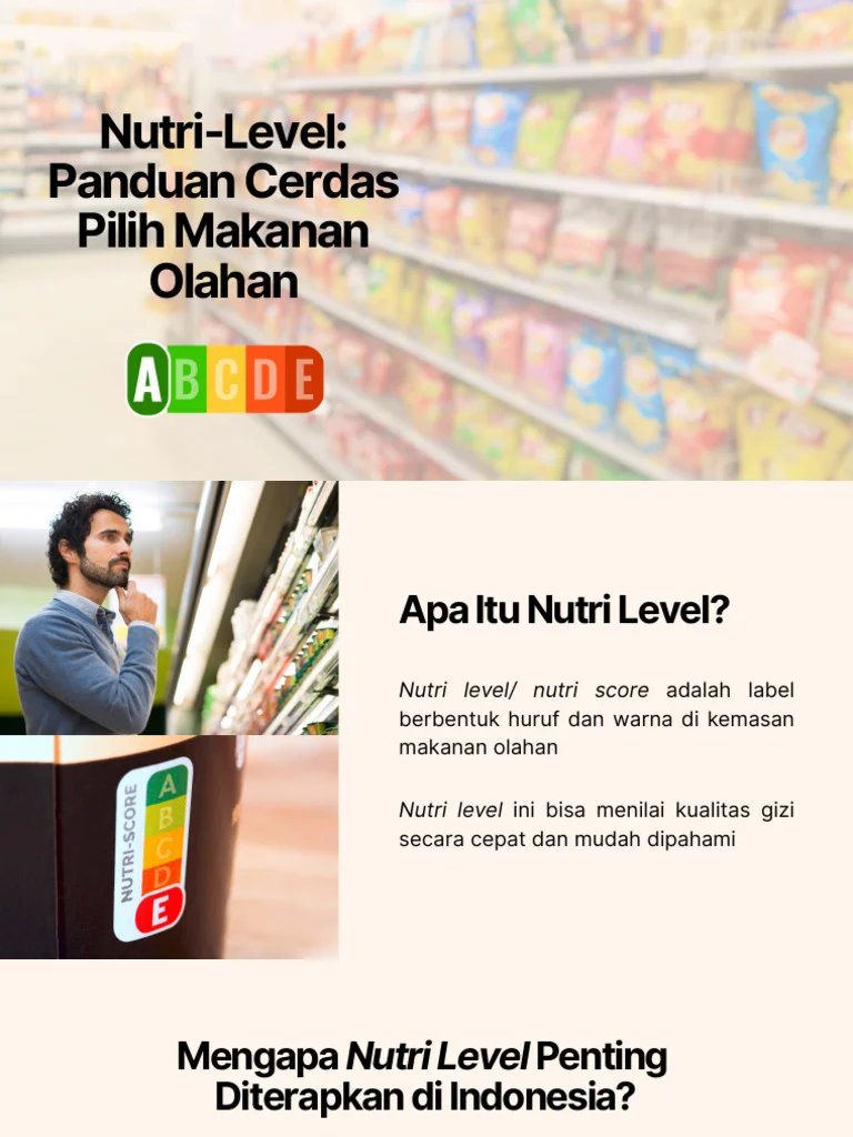 Pemerintah Terapkan Label Nutri-Level pada Minuman Manis