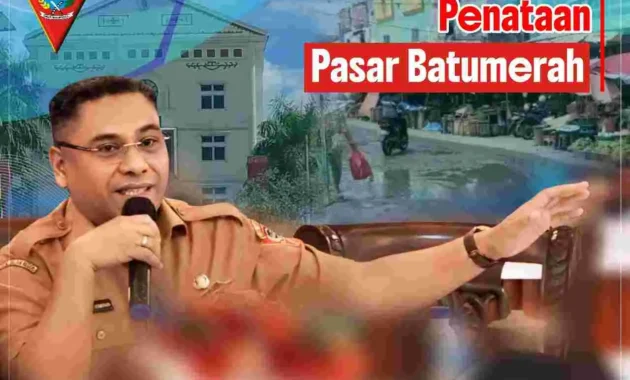 Pemkot Ambon Siapkan Penataan Kawasan Pesisir melalui Pembangunan Pasar Batu Merah