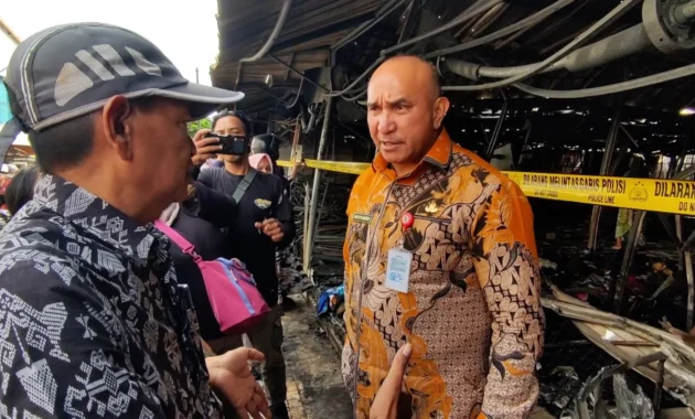 Pemkot Semarang Relokasi Pedagang Korban Kebakaran Pasar Kanjengan