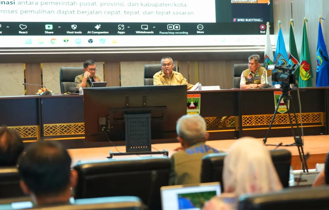 Pemulihan Pascabencana di Sumbar Resmi Masuki Fase Rehab Rekon