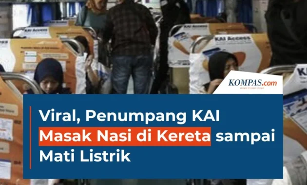 Penumpang Masak Mie Pakai Kompor Listrik di Kereta Viral, KAI Tegaskan Bahaya dan Aturan Penggunaan Stopkontak