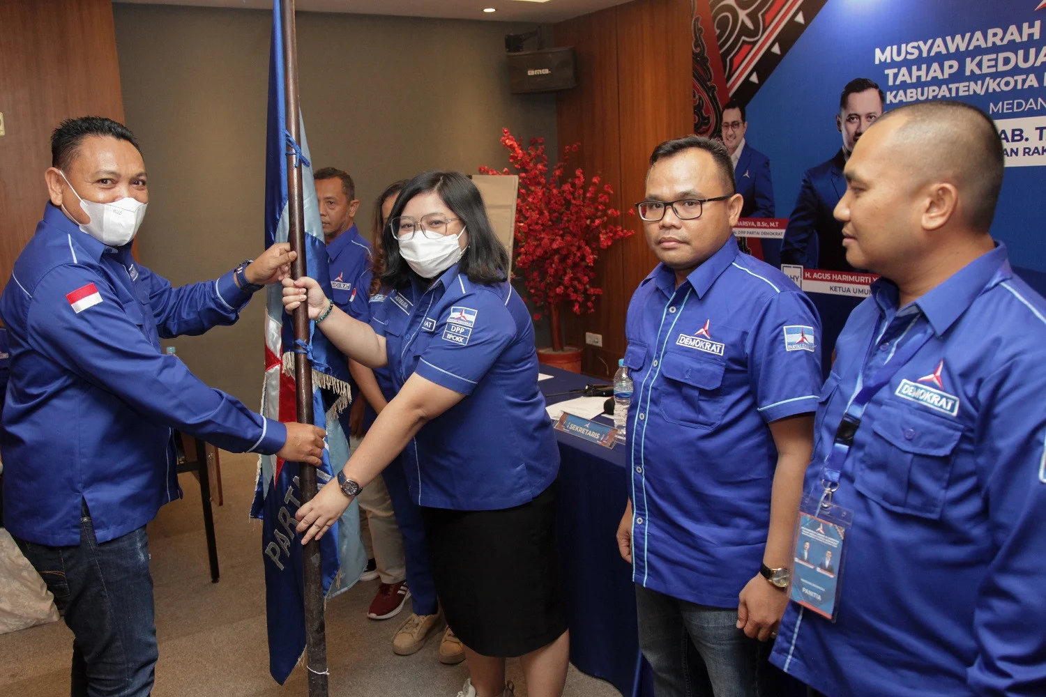 Perkuat Akar Rumput, BMI Demokrat Gelar Muscab dan Pelantikan Serentak se-Tegal Raya