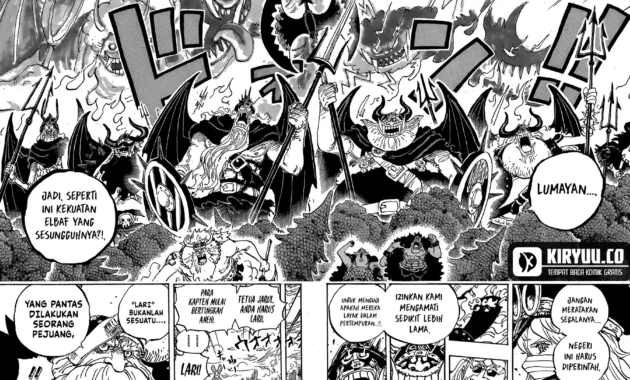 Pertarungan Dewa vs Iblis: Imu vs Loki Menggebrak Chapter 1180 & 1181 One Piece