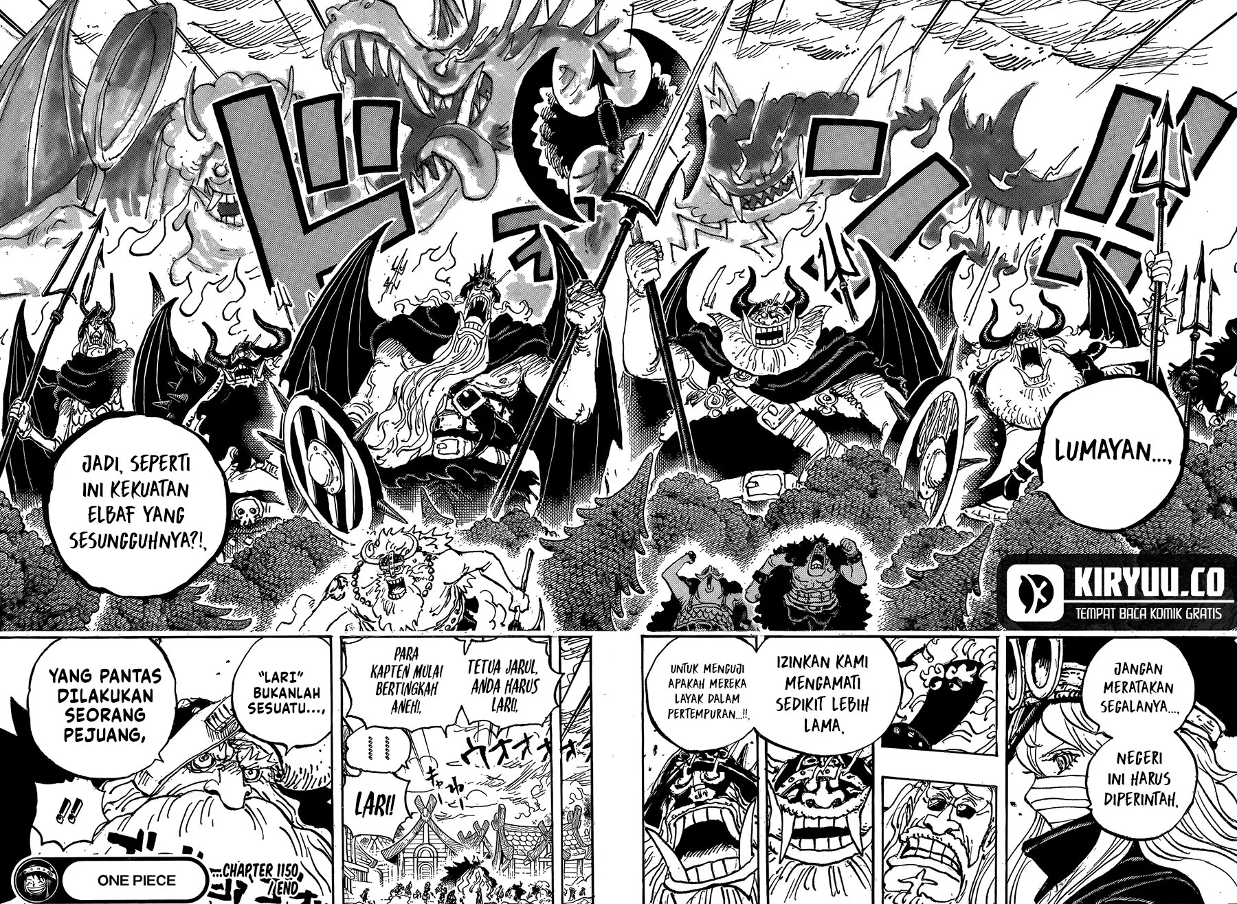 Pertarungan Dewa vs Iblis: Imu vs Loki Menggebrak Chapter 1180 & 1181 One Piece