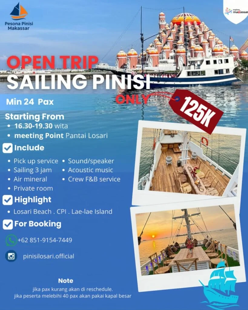 Phinisi Trip Indonesia: Agen Sewa Kapal Phinisi Terbesar di Tanah Air