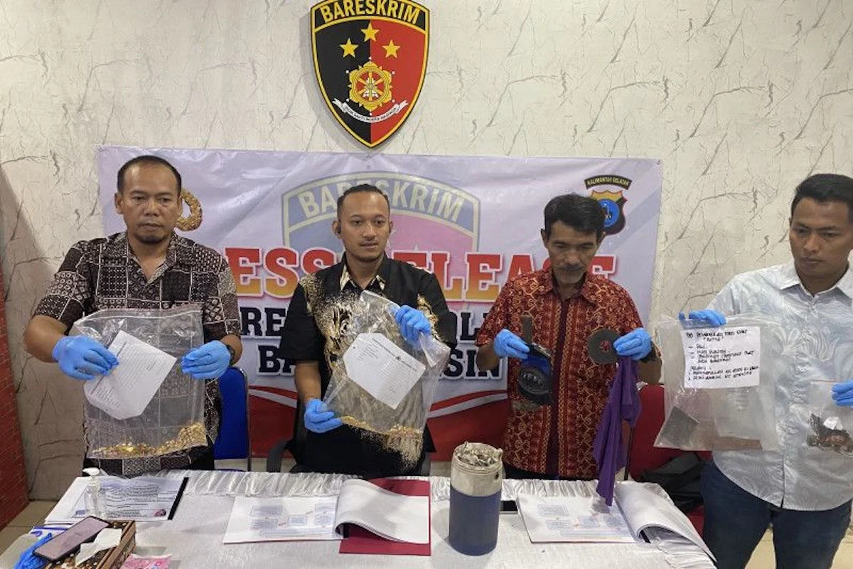 Polisi Lumpuhkan Pelaku Pencurian Emas 1 Kg dan Uang Tunai, Kerugian Lebih dari Rp 2 Miliar