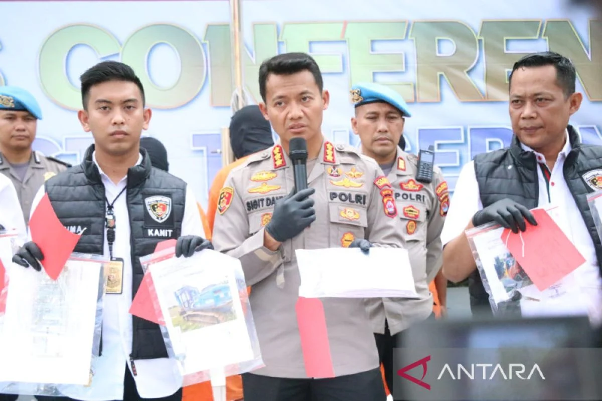 Polres Tangerang Kota Tangkap Tiga Pencuri Aluminium di Kosambi