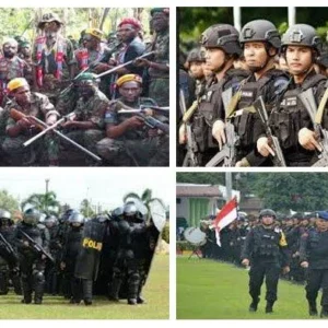 Polri Kerahkan Ratusan Personel ke Papua Tengah dan Maluku Utara untuk Redam Konflik