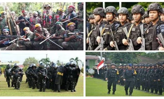 Polri Kerahkan Ratusan Personel ke Papua Tengah dan Maluku Utara untuk Redam Konflik