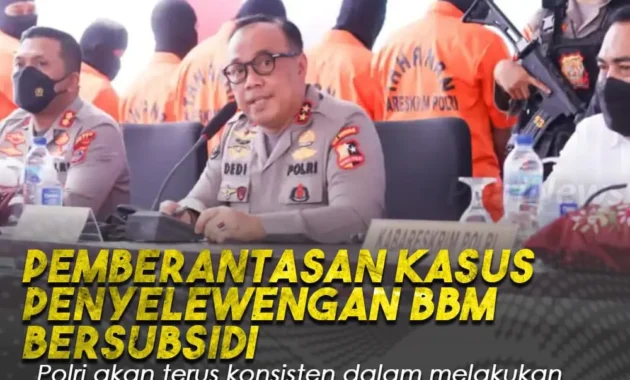 Polri Ungkap Kasus Penyalahgunaan BBM‑Elpiji Subsidi, 672 Tersangka Ditangkap