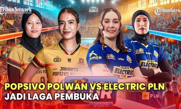 Popsivo Polwan Tekuk Electric PLN dalam Laga Formalitas Final Four Proliga