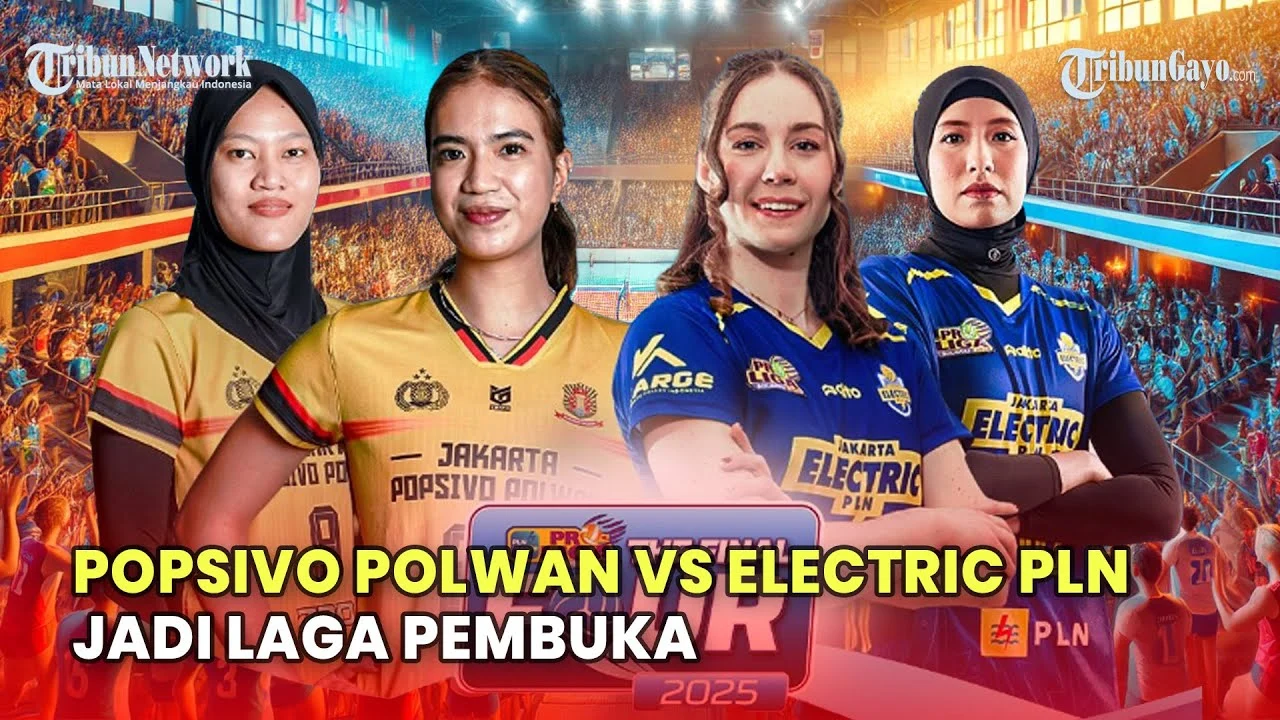 Popsivo Polwan Tekuk Electric PLN dalam Laga Formalitas Final Four Proliga