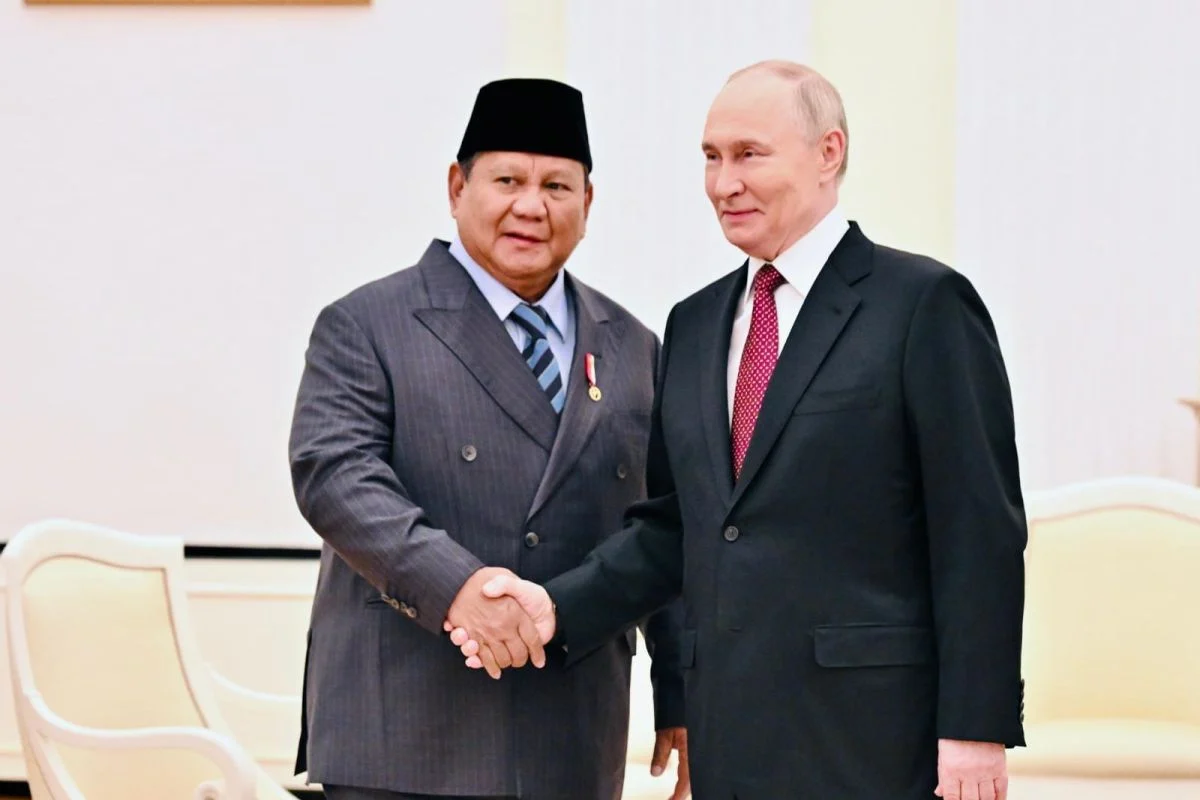 Prabowo dan Putin Bahas Potensi Warga Indonesia Ikut Latihan Kosmonot