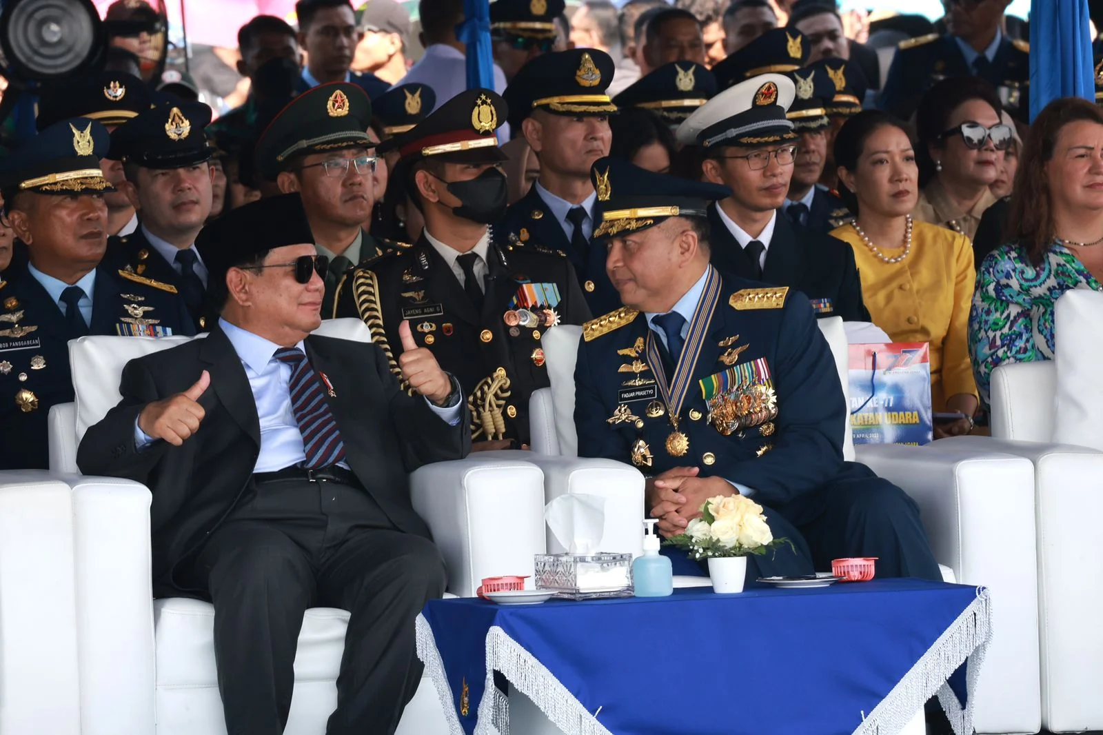 Prabowo Gugat Kedaulatan Udara: Pesan Keras di HUT TNI AU Bikin Geger