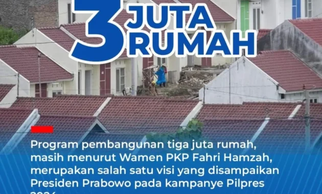 Prabowo Janji Percepat Program 3 Juta Rumah, Minta Kampus Bantu Riset Perumahan