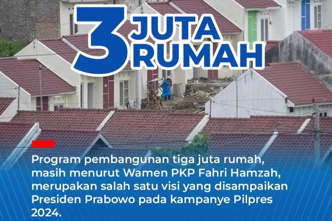 Prabowo Janji Percepat Program 3 Juta Rumah, Minta Kampus Bantu Riset Perumahan