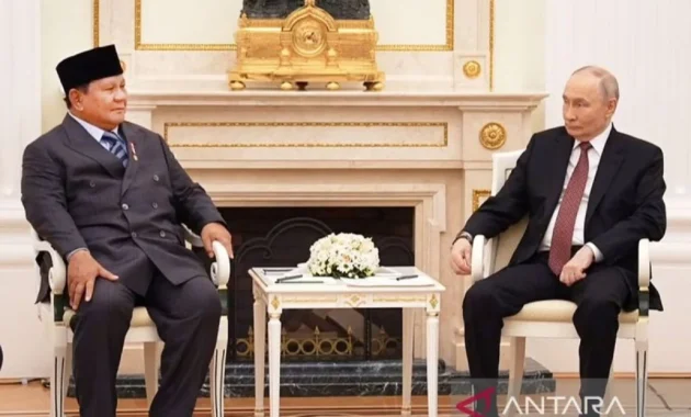 Prabowo Putin Bertemu di Kremlin, Sepakati Peningkatan Kerja Sama Ekonomi hingga Antariksa