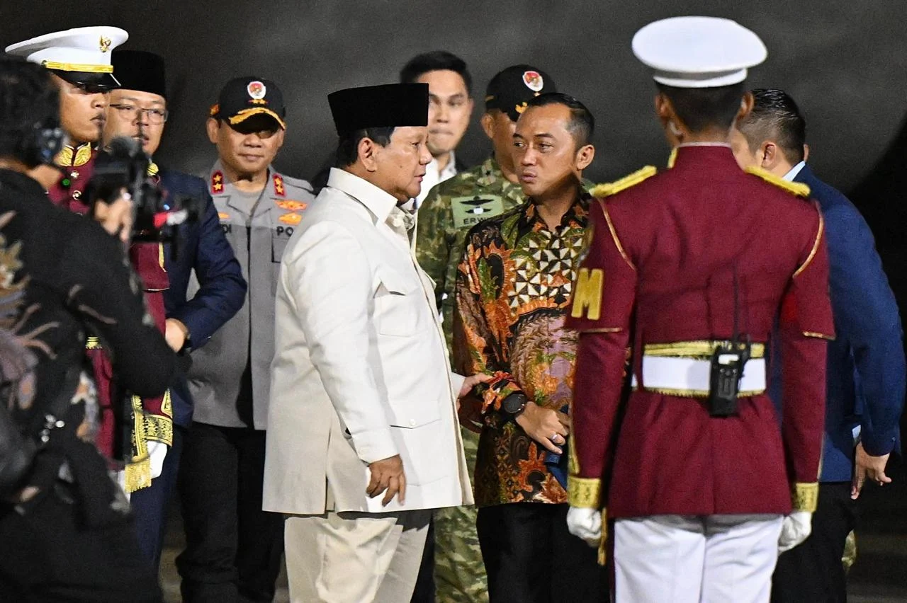 Prabowo Subianto Tiba di Jakarta Usai Menyelesaikan Kunjungan ke Jepang dan Korea Selatan