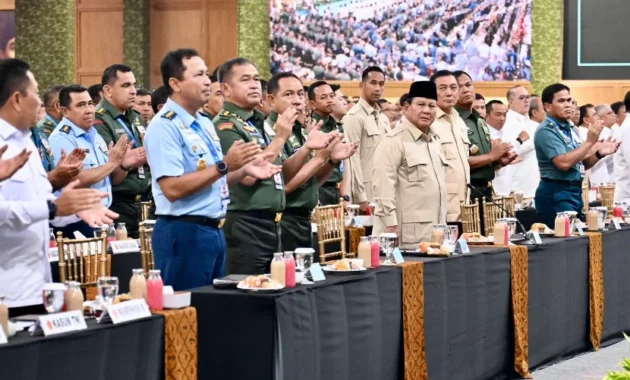 Presiden Beri Taklimat ke 1.500 Dansat TNI, Kobarkan Semangat Juang