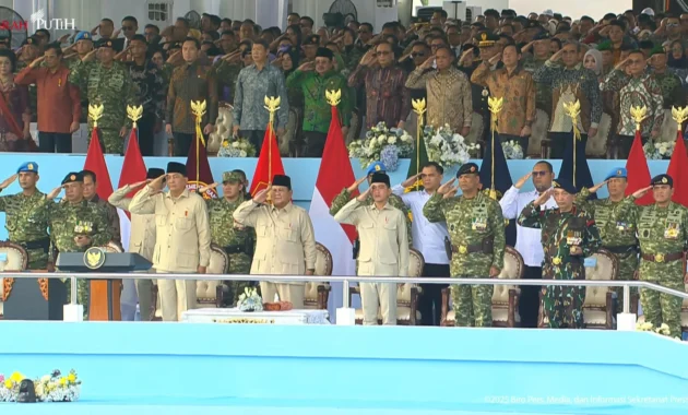 Presiden Prabowo Apresiasi Elang Muda pada HUT Ke-80 TNI AU Presiden Prabowo Apresiasi Elang Muda pada HUT Ke-80 TNI AU