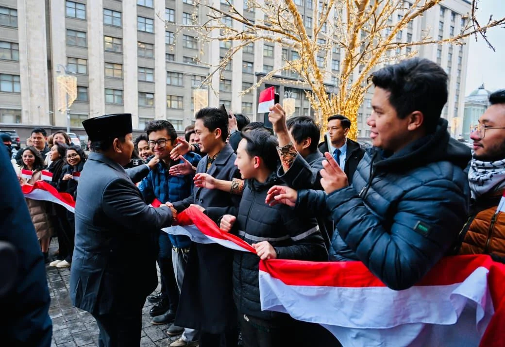 Presiden Prabowo Doakan Sukses, Mahasiswa Indonesia di Moskow Tersentuh Hangatnya Sambutan