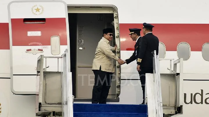 Presiden Prabowo Kembali ke Jakarta Setelah Lawatan ke Jepang dan Korea Selatan