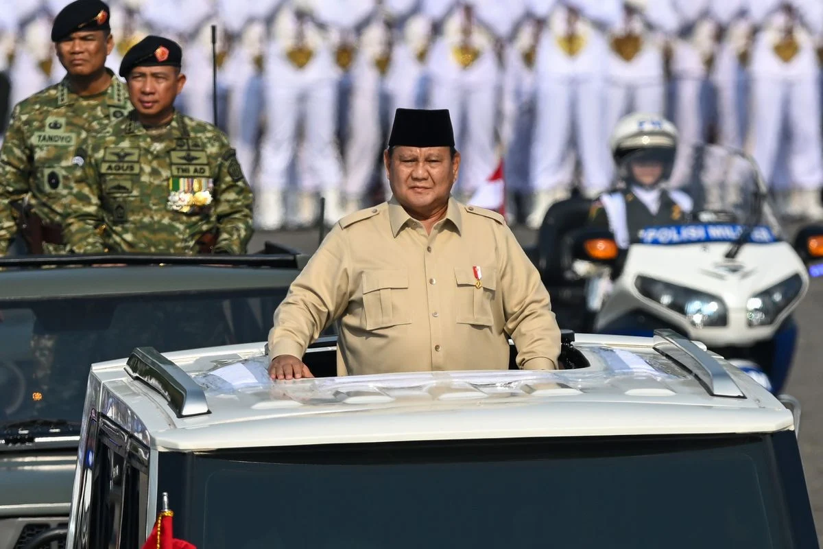 Presiden Prabowo Sambut Jenazah 3 Prajurit TNI yang Gugur di Lebanon Selatan di Soekarno-Hatta