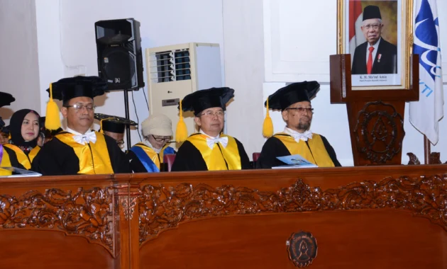 Prof Harris Pimpin Sidang Pengukuhan Prof Yuhelson sebagai Guru Besar Hukum Kepailitan