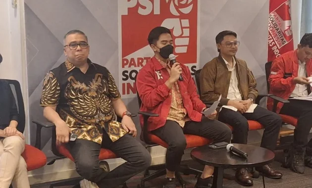 PSI Siapkan Mesin Politik untuk Pemilu 2029, Kaesang Targetkan Struktur Partai Rampung Akhir Tahun