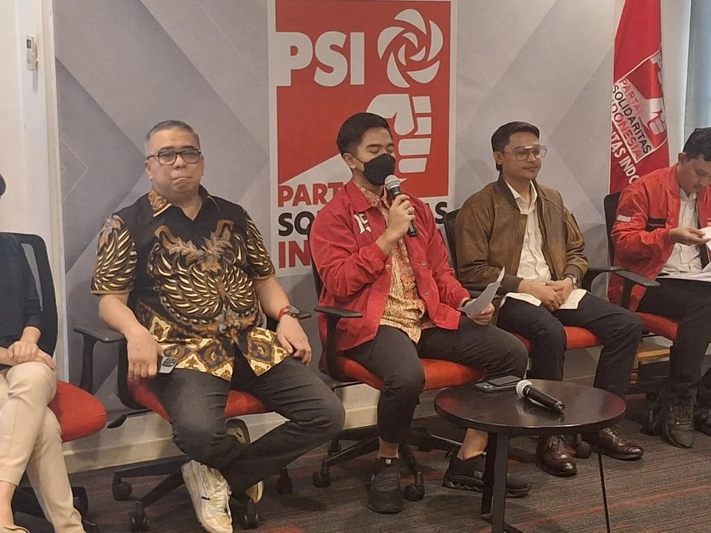 PSI Siapkan Mesin Politik untuk Pemilu 2029, Kaesang Targetkan Struktur Partai Rampung Akhir Tahun