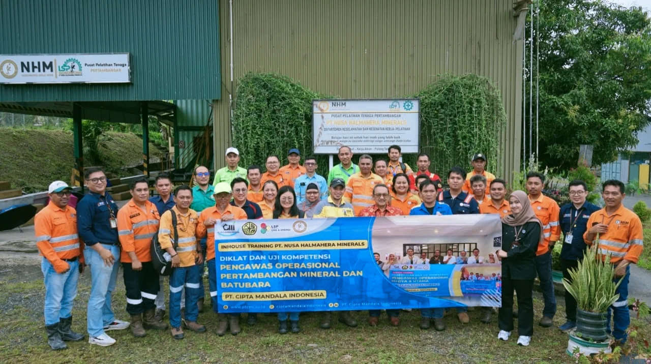 PT NHM Dorong Penguatan Kompetensi Juru Ledak di Site Gosowong