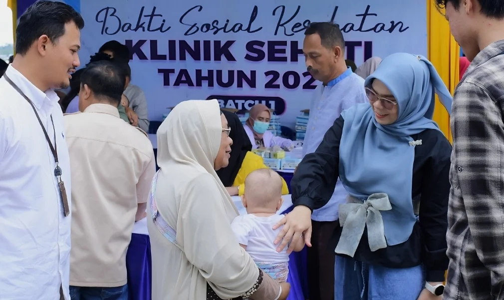 Pusri Kembali Gelar Pengobatan Gratis Klinik Sehati Batch 2 di Kampung Sehati