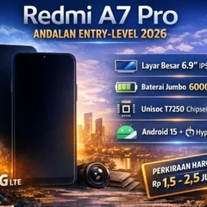 Redmi A7 Pro Tampil Bertenaga: Solusi Mobilitas Tinggi di Era Smartphone 2026