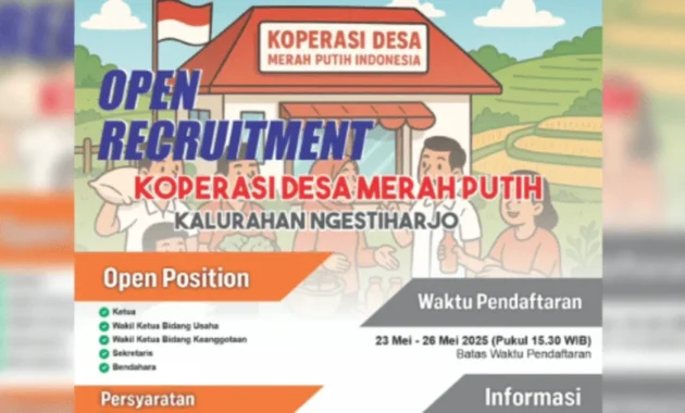 Rekrutmen 30.000 Manajer Koperasi Merah Putih: Gaji Sesuai UMR Daerah?