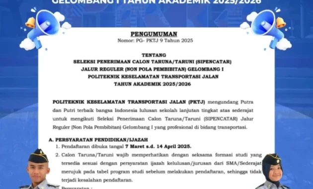 Rekrutmen Taruna dan Taruni Akpol 2026 Hanya Satu Jalur Reguler, Tidak Ada Kuota Khusus