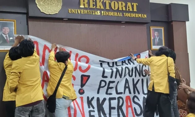 Rektorat UBL Desak Dosen Terduga Pelaku Kekerasan Seksual 'Puasa Medsos', Mahasiswa Protes