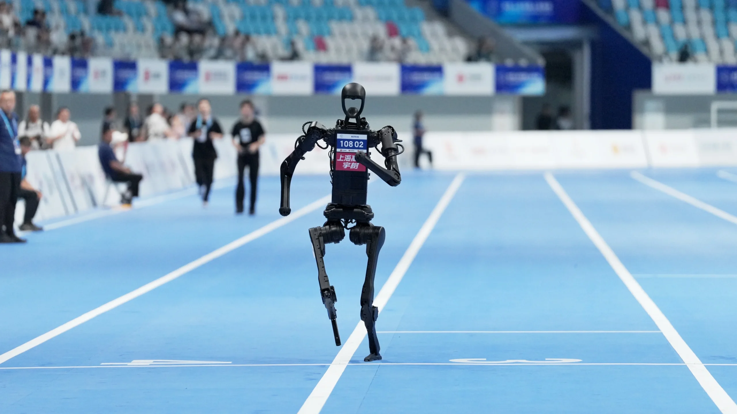 Robot H1 Buatan China Cetak Rekor Kecepatan Setara Usain Bolt