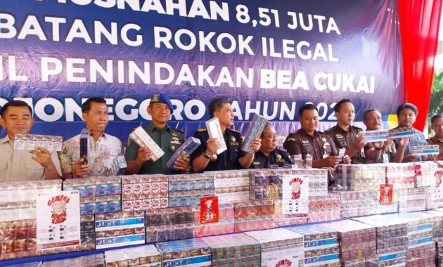 Rokok Ilegal Gerus Penerimaan Negara, Penegakan Hukum Tak Bisa Ditawar