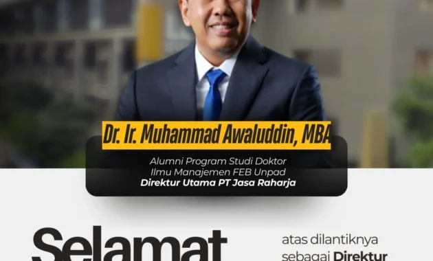 RUPSLB Jasa Raharja Putuskan Muhammad Awaluddin Jadi Direktur Utama Baru