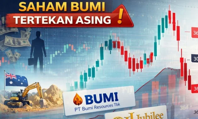 Saham BUMI: Tekanan Jual Asing, Namun Akuisisi Loyal Metals Janjikan Lonjakan Harga
