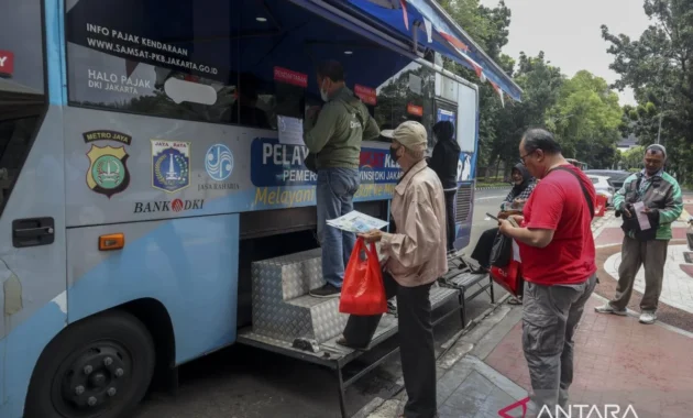 Samsat Tersedia di 14 Titik Wilayah Jadetabek pada Jumat