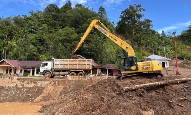 Satgas PRR Percepat Normalisasi Sungai dan Muara di Sumatera Pasca Bencana