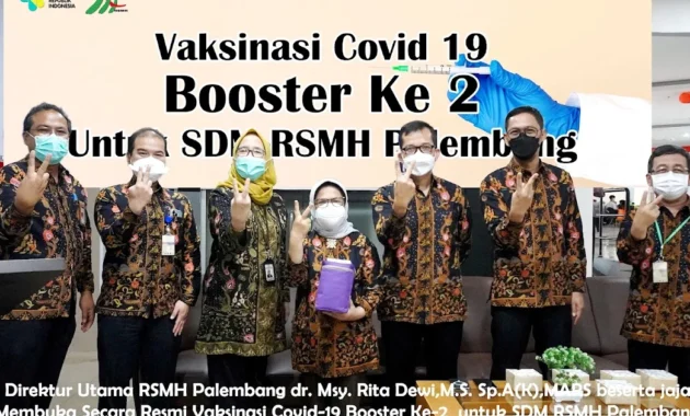 Sebanyak 100 Tenaga Kesehatan RSMH Palembang Terima Vaksinasi MR