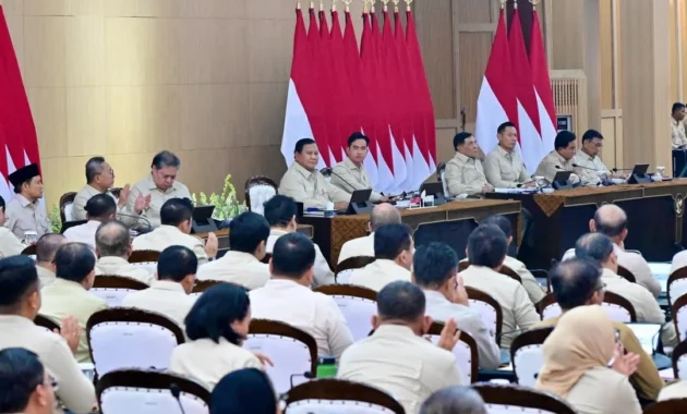 Sederet Isi Taklimat Prabowo kepada Jajaran Kabinet