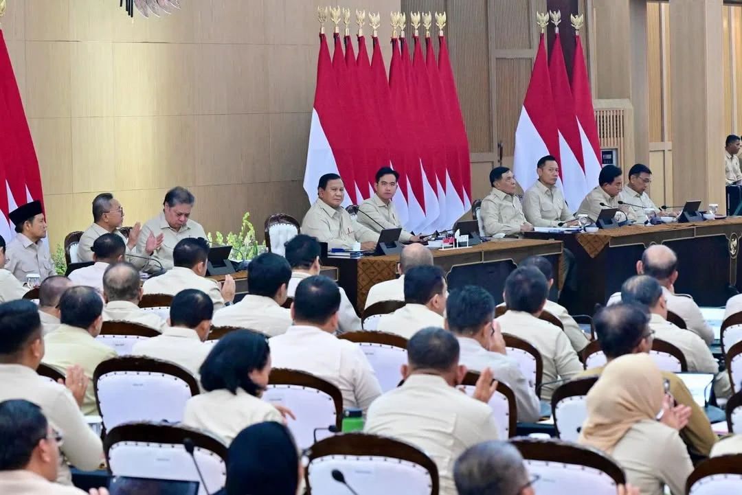Sederet Isi Taklimat Prabowo kepada Jajaran Kabinet